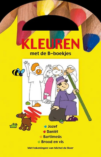 Kleuren met de B-boekjes geel