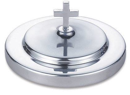 Avondmaal stacking bread plate cover pol Avondmaal stacking bread plate cover pol