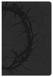 NKJV Large Print Compact Reference Bible Charcoal Leather NKJV Large Print Compact Reference Bible Charcoal Leather