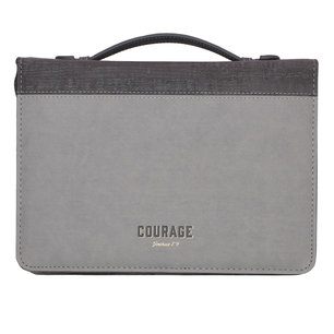 Bijbelhoes large 'Courage' luxleather
